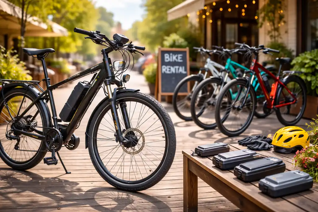 We'll rent your e-bike from you