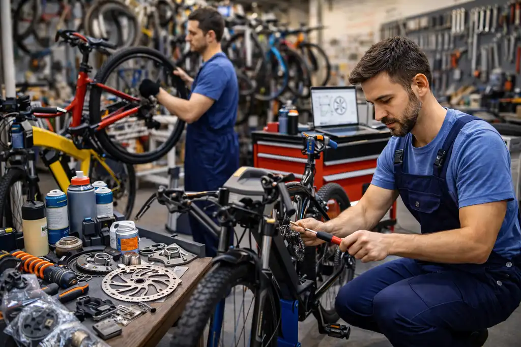 Professional bike & scooter repair and maintenance in Prague and Plzeň
