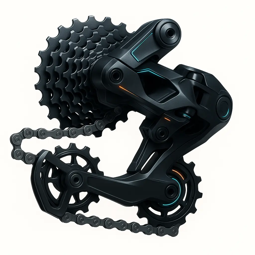 21-speed Shimano