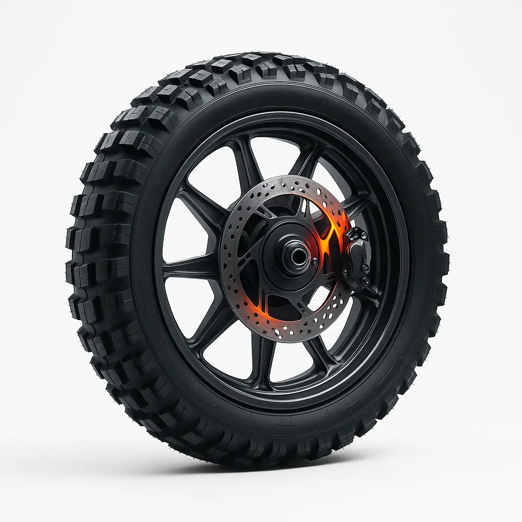 Fat tires 20 × 4"