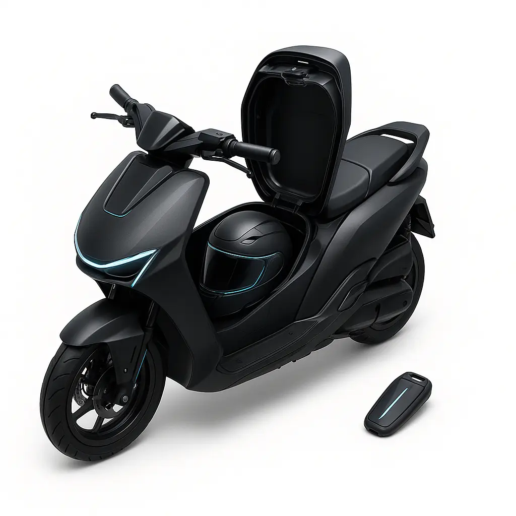 30 L storage and Smart Key
