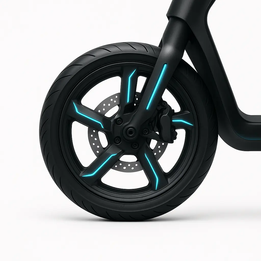 16" front wheel